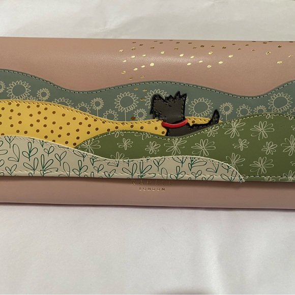 RADLEY LONDON Handbags - Radley London Pink and Green Women's Large Wallet